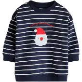 Next Sweatshirt navy / vermelho / branco