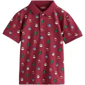 Next Camisola 'Christmas' azul / verde / borgonha / branco