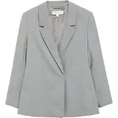 Comma Blazer cinzento claro