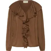 Cream Blusa castanho