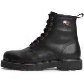 Tommy Hilfiger Botas com atacadores 'ARCHIVE '01' preto