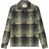 Dstrezzed Camisa areia / azul noturno / verde claro / verde escuro