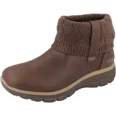 SKECHERS Botas pelo tornozelo 'EASY GOING' castanho escuro