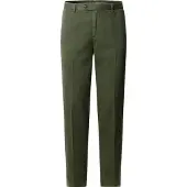 Hackett para homem. HM2100171 Calça Brushed Cott Twill verde (38/32), Casual, Algodão, Clássico