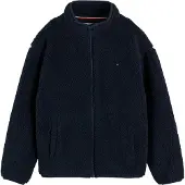 Tommy Hilfiger Casaco de velo navy / vermelho / branco