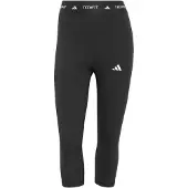 Adidas Calças de desporto 'TECHFIT Capri' azul noturno / preto / branco