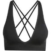 Adidas Sutiã de Sustentação Ligeira em Malha Workout Essentials