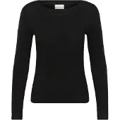 Kaffe Pullover preto