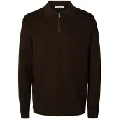 Selected Suéter Com Meia-zíper Teller Relaxed Fit