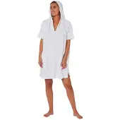 Ocean & Earth Poncho V Neck Hooded
