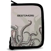Best Divers Capa De Livro De Registro De Mergulho 6 Argolas