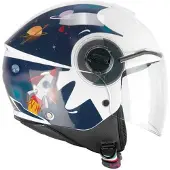 Cgm Capacete Jet Júnior 261s Mini Space
