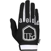 Fist Luvas De Off-road Strapped Black Panda