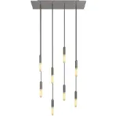 Creative Cables Luminária Pendente Rectangular Rose-one Xxl 8 Falls