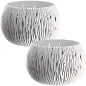 Wellhome Vaso De Flores Sandy 2 Unidades