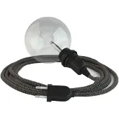 Creative Cables Cabo De Lâmpada Snake Zigzag Shade Ready 3m