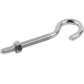 Cofan Parafuso Gancho Com Porca M10x70 Mm 25 Unidades