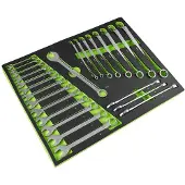JBM Conjunto De Chaves Fixas 53620 25 Peças