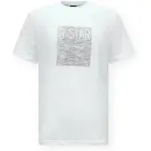 G-Star Camisa 'Inside Out' cinzento / branco