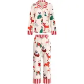 Imily Bela Pijama ecru / mistura de cores