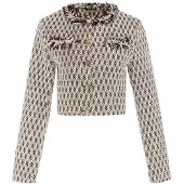Faina Blazer castanho / branco