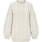 EDITED The Label Pullover 'Camellia' bege