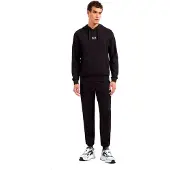 Emporio Armani para homem. 8NPV64_PJVRZ Fato de treino Core Identity preto (3XL), Casual, Esportivo, Algodão, Multisport, Manga comprida