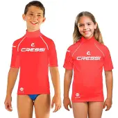 Cressi Spa Rash Guard Manga Curta Junior 2024