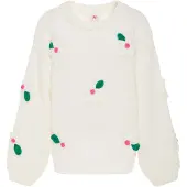 Mymo Pullover mistura de cores / offwhite