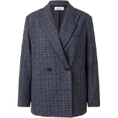 EDITED The Label Blazer 'Camilo' azul / cinzento