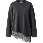 EDITED The Label Camisa 'Kimber' cinzento / preto