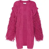 IZIA Casaco de malha rosa