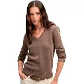 Superdry Suéter Com Decote Em V Washed Jumper
