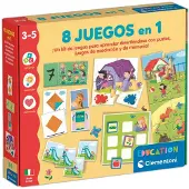 Clementoni 8 Jogos Em 1 Jogo De Tabuleiro