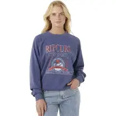 Rip Curl Moletom Surf Dept Relaxed Raglan Crew