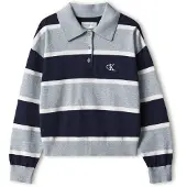 Calvin Klein Jeans Pullover navy / acinzentado / branco