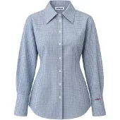 KAVAZI Blusa azul claro