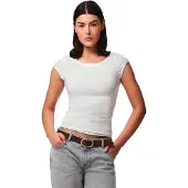 Pieces Cinto Suede Jeans