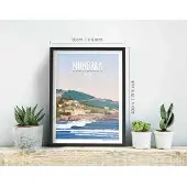 Awesome Maps Poster Dream Spot Surf Mundaka