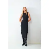 Balmohk Vestido Midi Sem Mangas 30000077