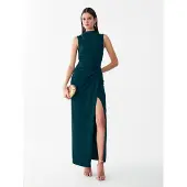 BWLDR Vestido petróleo