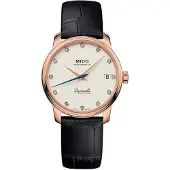 Mido Relógio Feminino M027207362660 Automatic 5 Atm 33 Mm