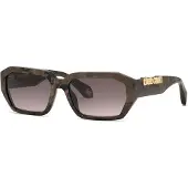 Roberto Cavalli Óculos De Sol Femininos Src113v-570anb 57x17x140 Mm