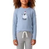 Super.natural Camiseta De Manga Comprida Snowman Regular Fit