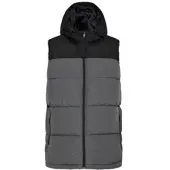 Blend Colete 'Hmbank' cinzento escuro / preto