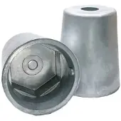 PLASTIMO Ânodo De Zinco Hexagonal 50 Mm