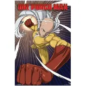 Pyramid Pôster 3d Saitama E Genos One Punch Man