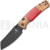 Bestechman Navalha Cicada's Wing - PVD - Wood + Red Resin
