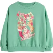 Next Sweatshirt castanho claro / verde / rosa / branco