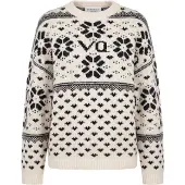 VERSTIQUE Pullover preto / branco